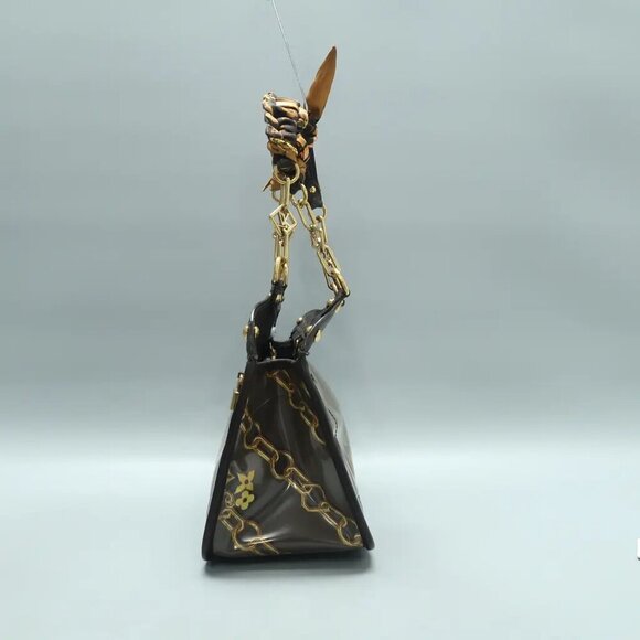 Louis Vuitton Brown Monogram Leather Tote 859-022425 - Picture 3 of 12